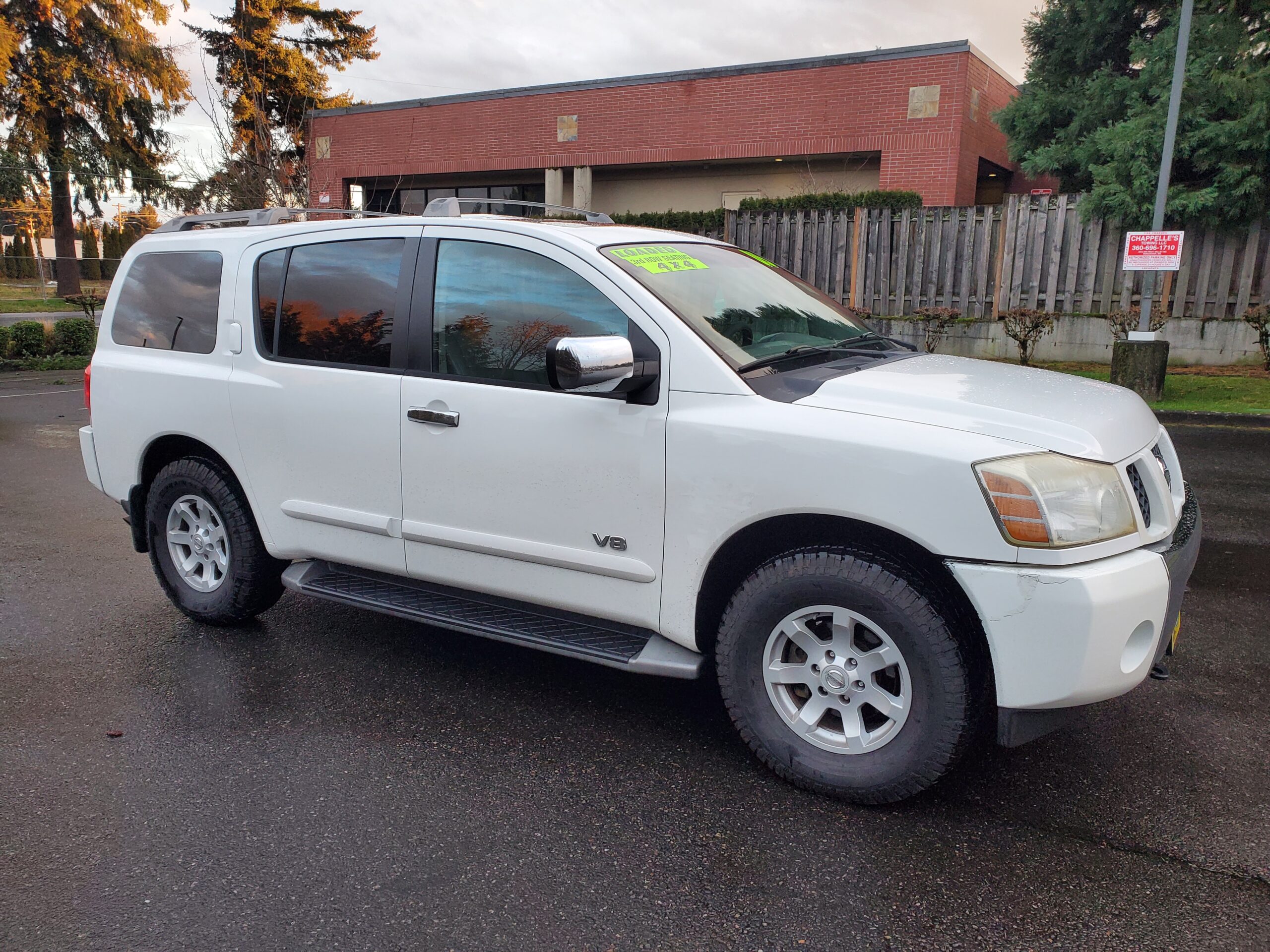 READY FOR YOU 2005 NISSAN ARMADA SE 4WD LOADED 3RD ROW LOW